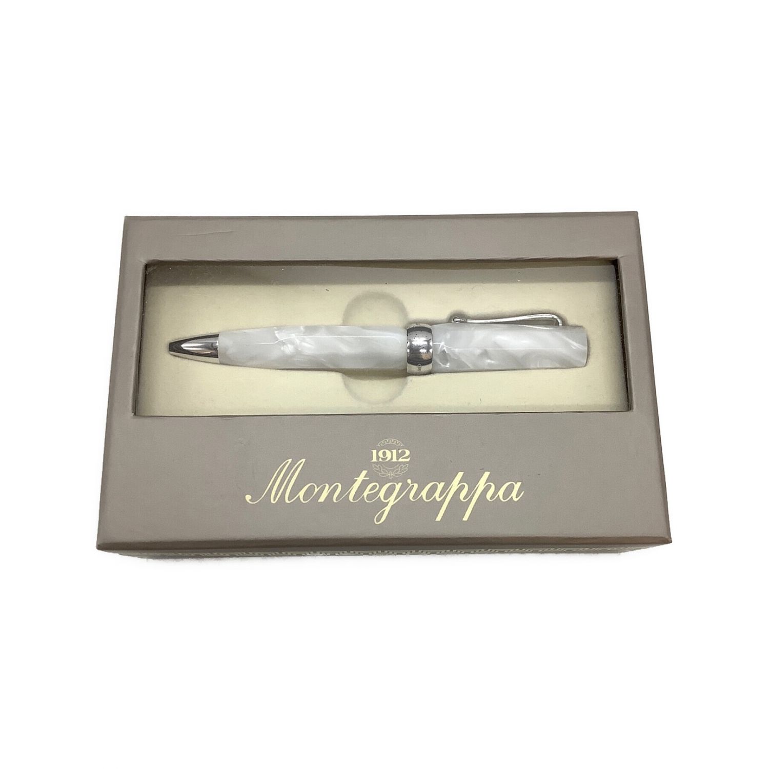 Montegrappa (モンテグラッパ) ボールペン ミクラ・ホワイト