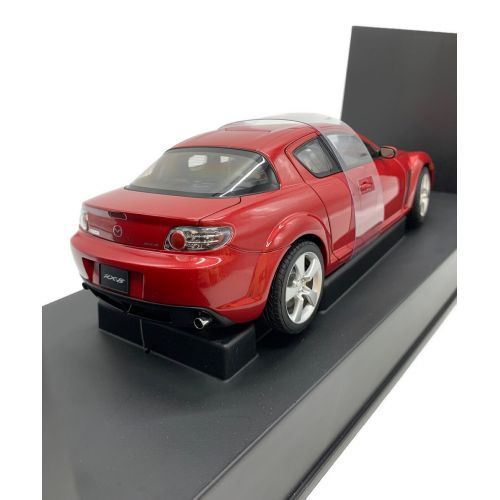 AUTOart (オートアート) ミニカー 1/18スケール MAZDA RX-8 レッド