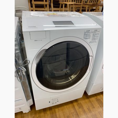TOSHIBA (トウシバ) ドラム式洗濯乾燥機 178 12.0kg TW-127X9R 2021年製 クリーニング済 50Hz／60Hz