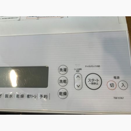 TOSHIBA (トウシバ) ドラム式洗濯乾燥機 278 11.0kg 7.0kg TW-117A7 2019年製 クリーニング済 50Hz／60Hz