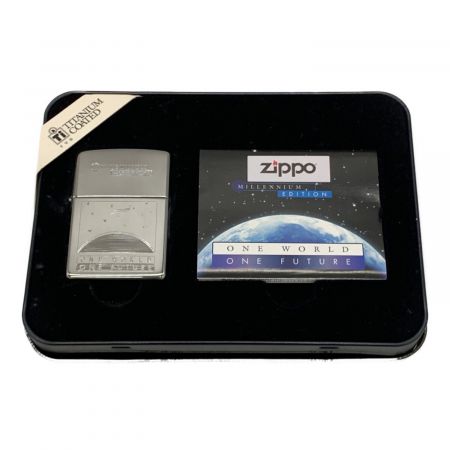 ZIPPO 2000年ミレニアム記念モデル ※石要交換