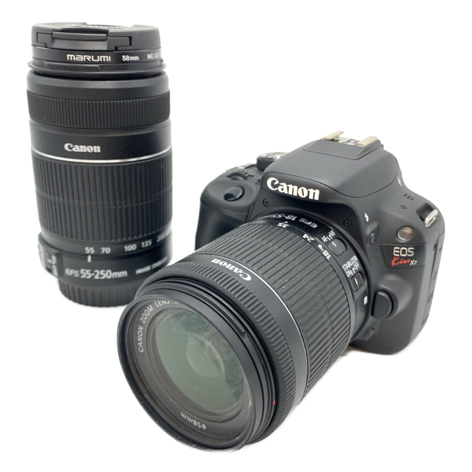 CANON (キャノン) 一眼レフカメラ ダブルズームレンズキット 18-35mm