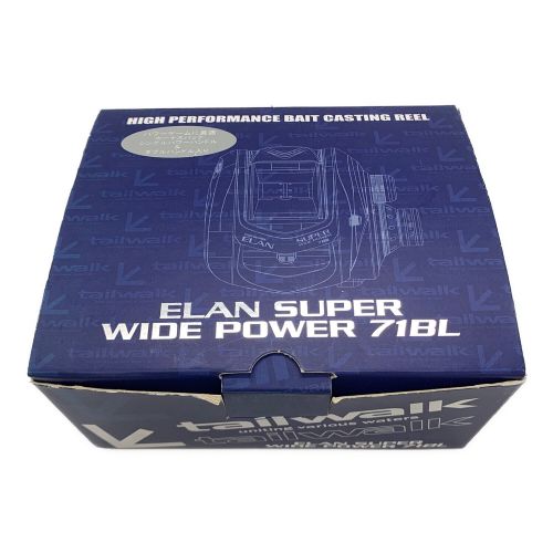 tailwalk (テイルウォーク) リール ELAN SUPER WIDE POWER 71BL 変えハンドル付 71BL ベイトリール