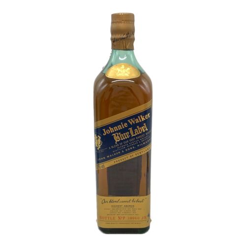 ジョニーウォーカー (Johnnie Walker) スコッチ P30060JW 750ml ブルーラベル 1820 未開封