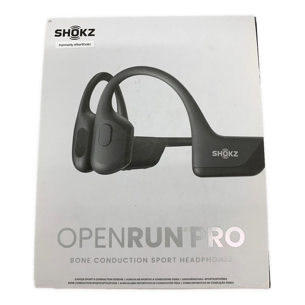 SHOKZ (ショックス) ワイヤレスイヤホン ブラック S810｜トレファクONLINE