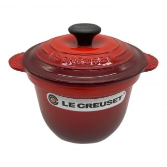 LE CREUSET (ルクルーゼ) ル・クルーゼ ココット・エブリィ チェリーレッド 18cm