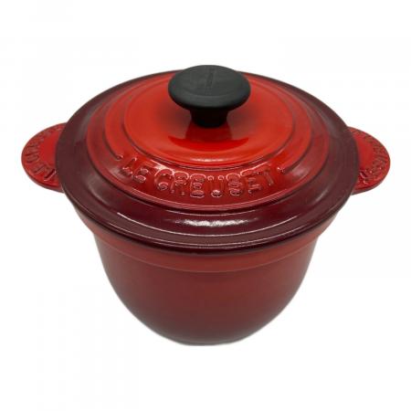 LE CREUSET ココットエブリィ18㎝　チェリー　ル・クルーゼ ココット・エブリィ 18 チェリーレッド (シルバーツマミ) | ココット