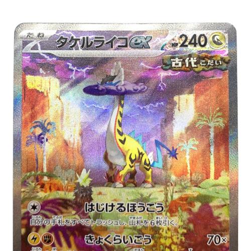 ワイルドフォース タケルライコex 095/071 SAR ポケモンカード