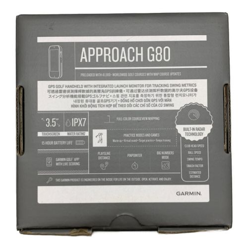 GARMIN (ガーミン) GPSゴルフナビ Approach G80 010-01914-02