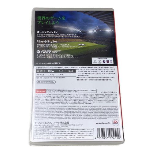 Nintendo Switch用ソフト EA SPORTS FC 24 CERO A (全年齢対象)