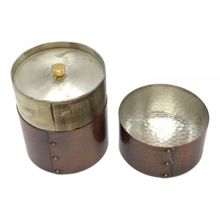 栄美堂 珠光 純銅製茶器 急須1・茶筒1セット