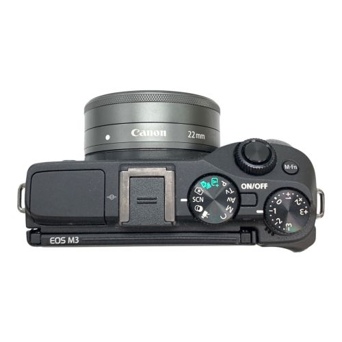 CANON (キヤノン) ミラーレス一眼カメラ EOS M3 2420万画素 専用電池 SDXCカード対応 -