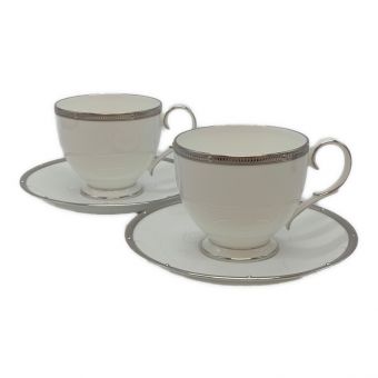 Noritake (ノリタケ) カップ&ソーサー ロシェルプラチナ ペア