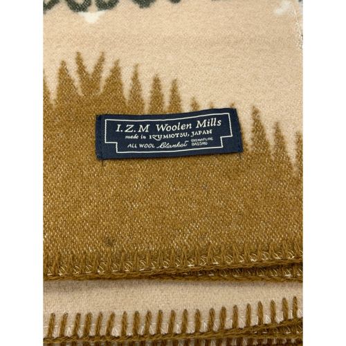BasShu(バッシュ) ウールブランケット 泉大津 IZM woolen mills Blanket 日本製