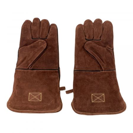 スノーピーク 火ばさみ ファイヤーサイドグローブ ブラウン セット 新品未使用✨ snow peak（スノーピーク） ファイヤーサイドグローブ ブラウン UG