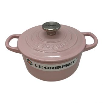 LE CREUSET (ルクルーゼ) 両手鍋 ピンク 箱付 21001 14 40 14491