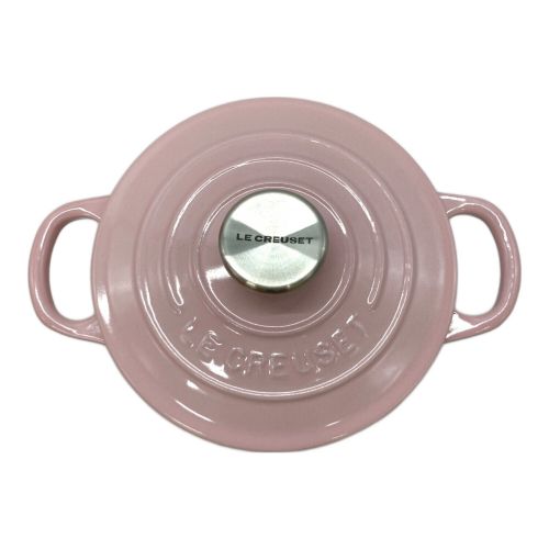 LE CREUSET (ルクルーゼ) 両手鍋 ピンク 箱付 21001 14 40 14491