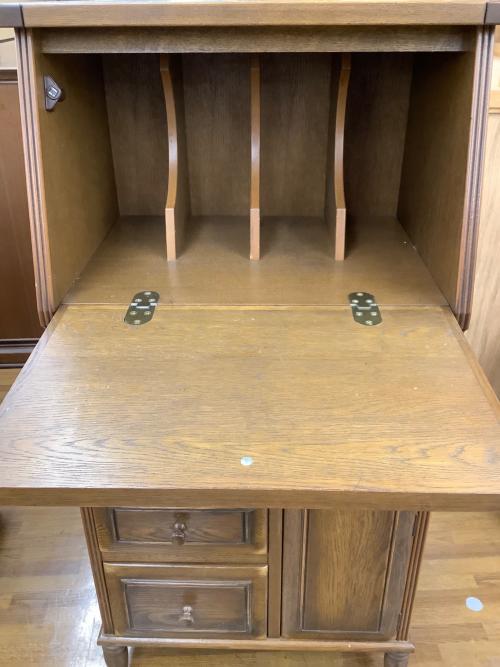 エトワール ライティングビューロー ブラウン