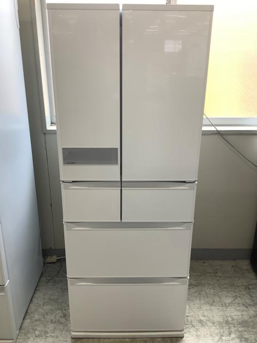 MITSUBISHI (ミツビシ) 6ドア冷蔵庫 MR-JX47LTE-W 2021年製 470L クリーニング済