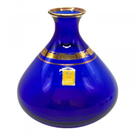 KAGAMI CRYSTAL (カガミクリスタル) 酒器揃 徳利2P・お猪口5P USED