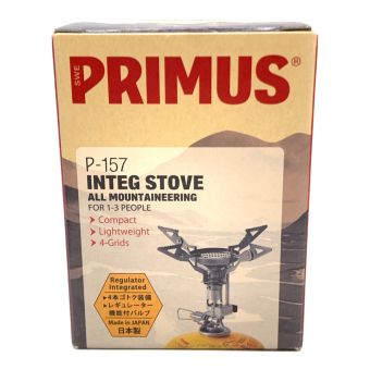 PRIMUS (プリムス) シングルガスバーナー INTEG STOVE PSLPGマーク有 P-157 カートリッジガスコンロ(直結型)