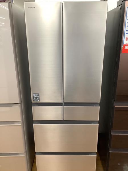 HITACHI (ヒタチ) 6ドア冷蔵庫 264 R-H54R 2022年製 537L クリーニング 
