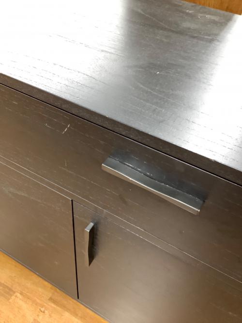 CRATE&BARREL キャビネット ブラック