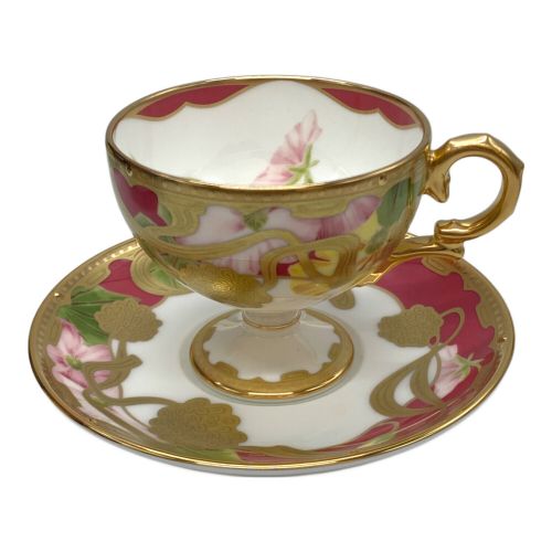 Noritake (ノリタケ) カップ&ソーサー F52401/4662-15 100th Anniversary 和花コレクション 菖蒲 楓 菊 芥子 夕顔 全種類５客 2004年(1904バックプリント)