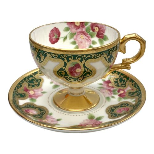 Noritake (ノリタケ) カップ&ソーサー F52401/4662-15 100th Anniversary 和花コレクション 菖蒲 楓 菊 芥子 夕顔 全種類５客 2004年(1904バックプリント)