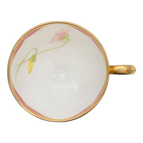 Noritake (ノリタケ) カップ&ソーサー F52401/4662-15 100th Anniversary 和花コレクション 菖蒲 楓 菊 芥子 夕顔 全種類５客 2004年(1904バックプリント)