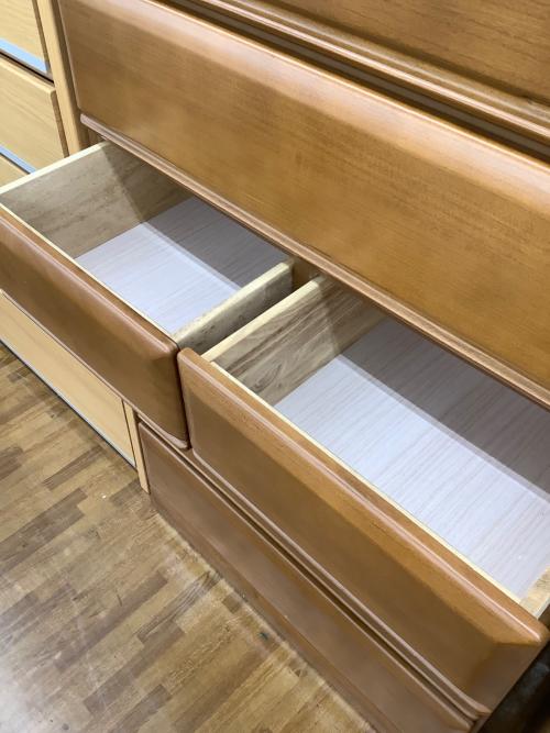 ハイチェスト ナチュラル　6段