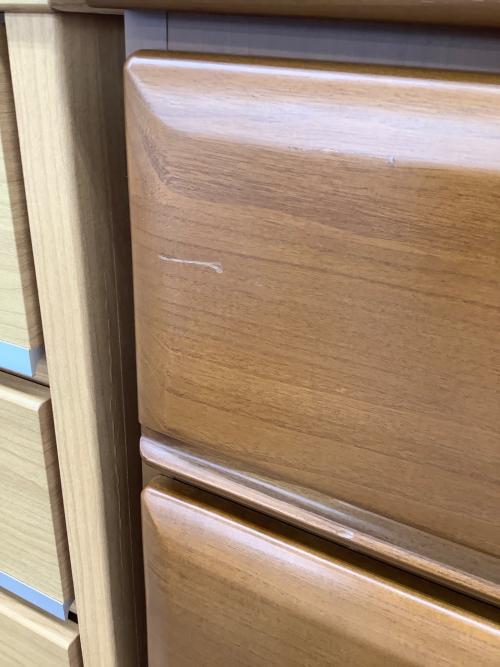 ハイチェスト ナチュラル　6段