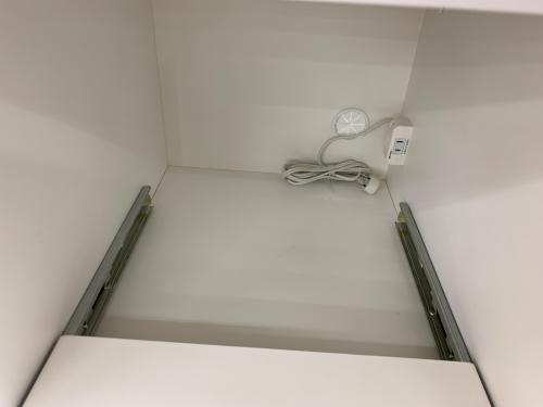 ニトリ レンジ台 ホワイト 241 リガーレ