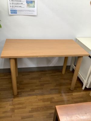 無印良品 (ムジルシリョウヒン) ダイニングテーブル ナチュラル オーク材