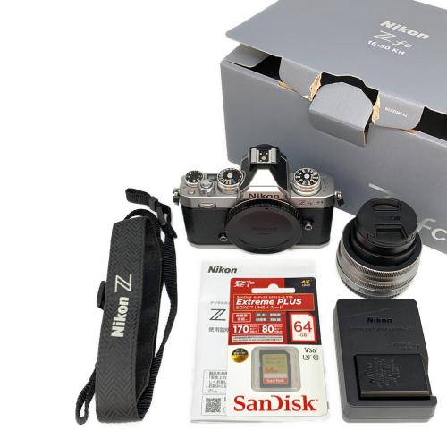 Nikon (ニコン) ミラーレス一眼カメラ Z fc 16-50Kit 2088万画素 APS-C 23.5mm×15.7mm CMOS 専用電池 SDXCカード対応