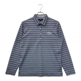 Callaway (キャロウェイ) ゴルフウェア(トップス) メンズ SIZE LL ネイビー×ホワイト ポロシャツ