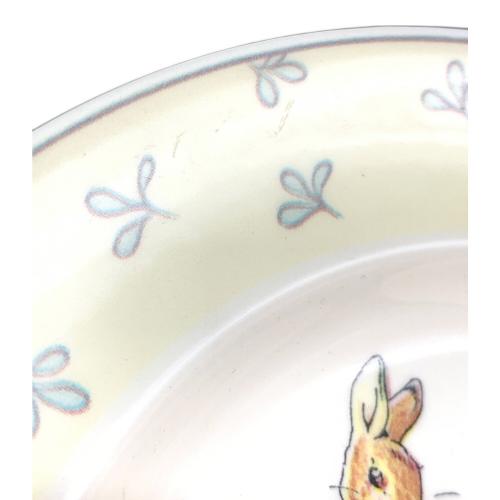 Wedgwood (ウェッジウッド) ティータイムセット Peter Rabbit マグカップ1・ボウル1・プレート1セット