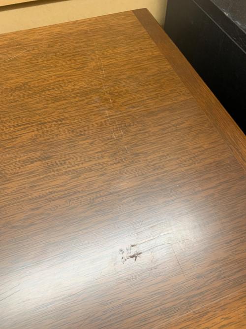 マルニ木工 キャビネット ブラウン ダウンライト付（電球切れ） 4枚扉 地中海ロイヤル