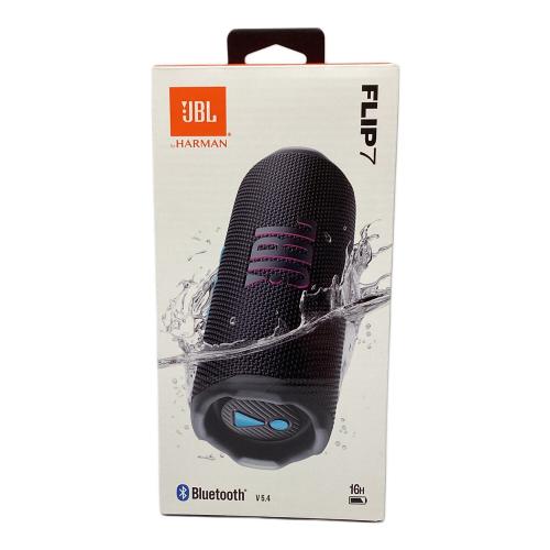 JBL (ジェービーエル) Bluetooth対応スピーカー USB Type-C/充電池 JBLFLIP7BLKO 2WAY