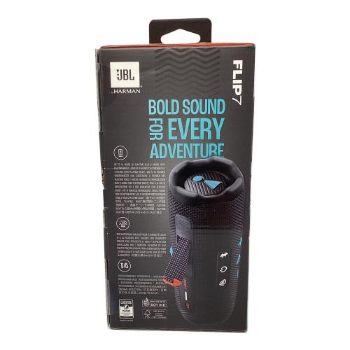 JBL (ジェービーエル) Bluetooth対応スピーカー USB Type-C/充電池 JBLFLIP7BLKO 2WAY
