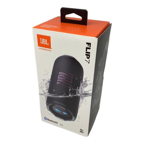JBL (ジェービーエル) Bluetooth対応スピーカー USB Type-C/充電池 JBLFLIP7BLKO 2WAY