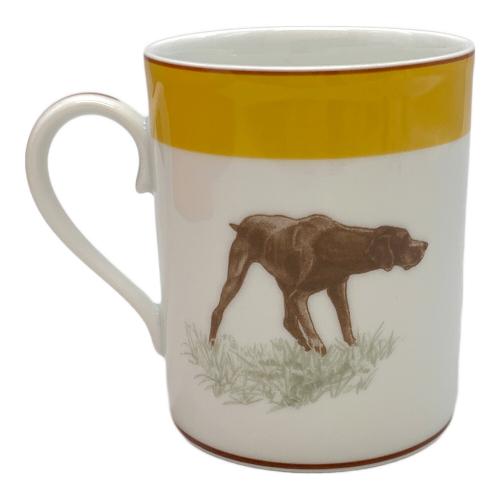 HERMES (エルメス) マグカップ シャスイエロー ジャーマンポインター