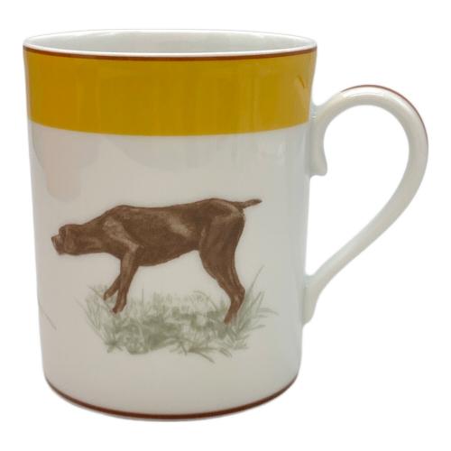 HERMES (エルメス) マグカップ シャスイエロー ジャーマンポインター