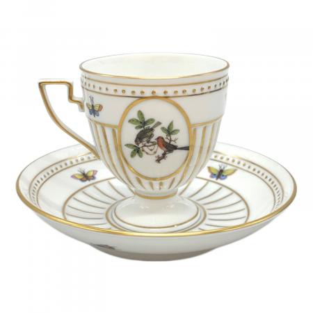 HEREND (ヘレンド) カップ&ソーサー ロスチャイルドバード アンピール