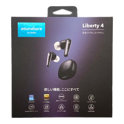 Anker (アンカー) ワイヤレスイヤホン Soundcore Liberty4 ブラック A3953N11 動作確認済み