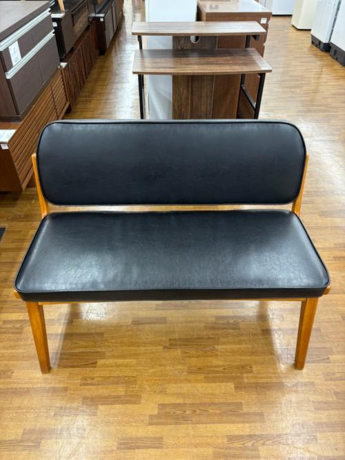 ACME Furniture (アクメファニチャー) ベンチ ブラック 2人掛け ビニールレザー SIERRA DINER BENCH/シエラダイナーベンチ