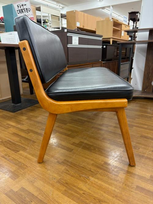 ACME Furniture (アクメファニチャー) ベンチ ブラック 2人掛け ビニールレザー SIERRA DINER BENCH/シエラダイナーベンチ