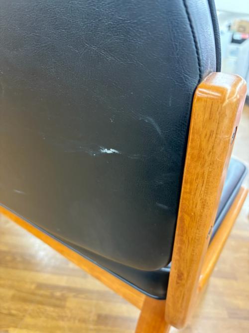 ACME Furniture (アクメファニチャー) ベンチ ブラック 2人掛け ビニールレザー SIERRA DINER BENCH/シエラダイナーベンチ