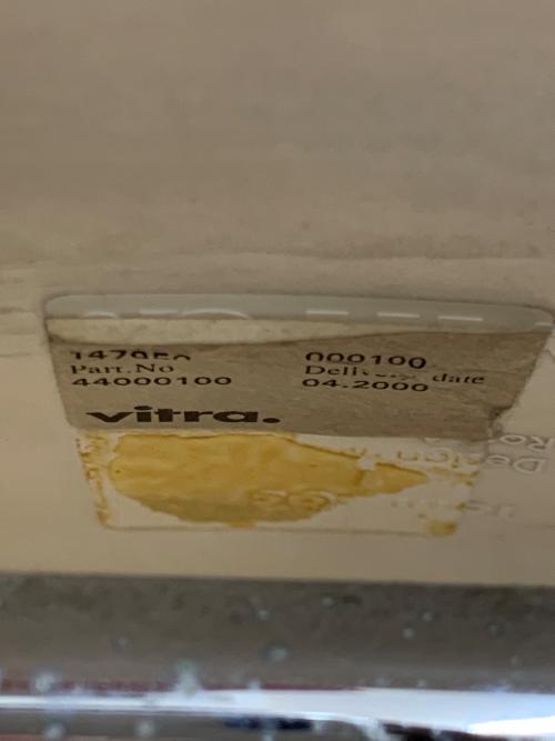 Vitra (ヴィトラ) Tom Vac Chair/トムバックチェア ホワイト