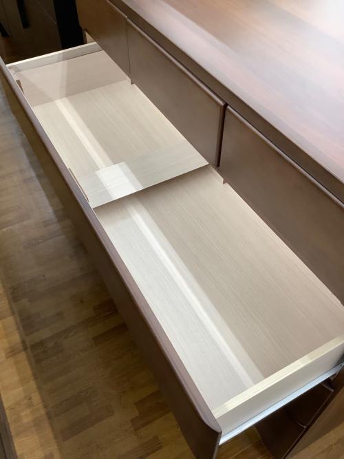 ニトリ 4段チェスト ダークブラウン オウカ2